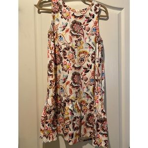 Loft Paisley Print Dress